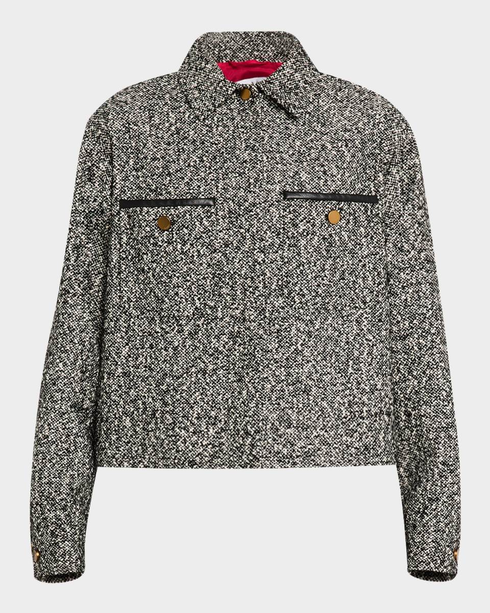 Demien Boucle Shirt Jacket